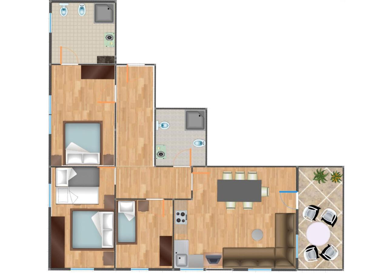 كامبو توريس Residence Margareth الغرفة الصورة